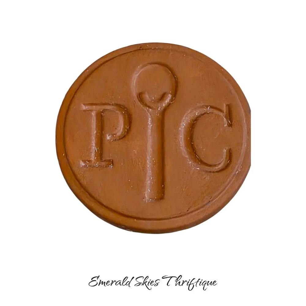 Pampered chef Brown Sugar Keeper Set of 2 Terra Cotta Softening Disc free ship